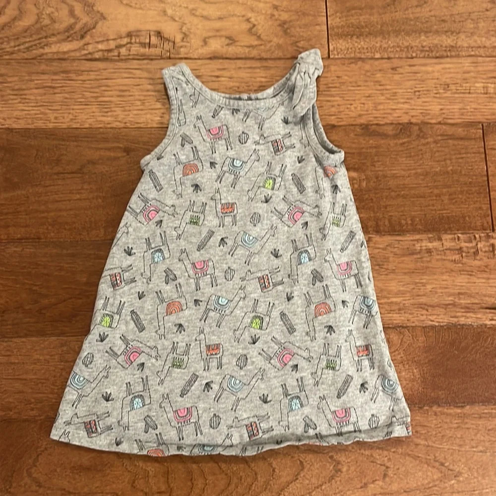 Baby Gap Dress - Llama Print - Size 2
